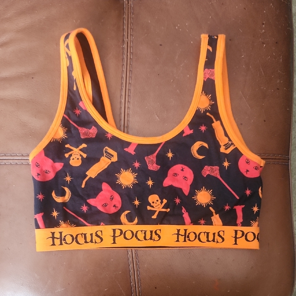 Hocus Pocus Themed Sports Bra
